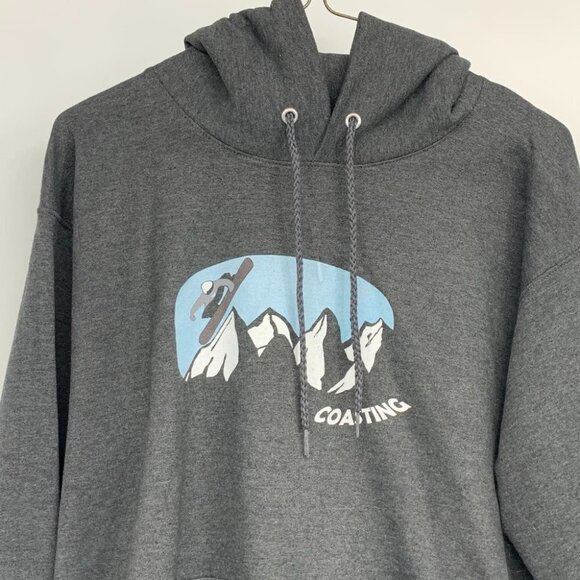 We Coast PNW Hanes grey Coastin’ hoodie - Picture 10 of 13
